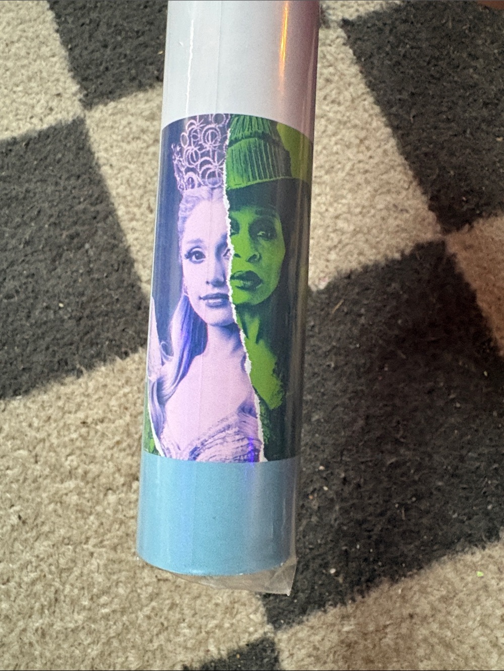 wicked for good poster in plastic